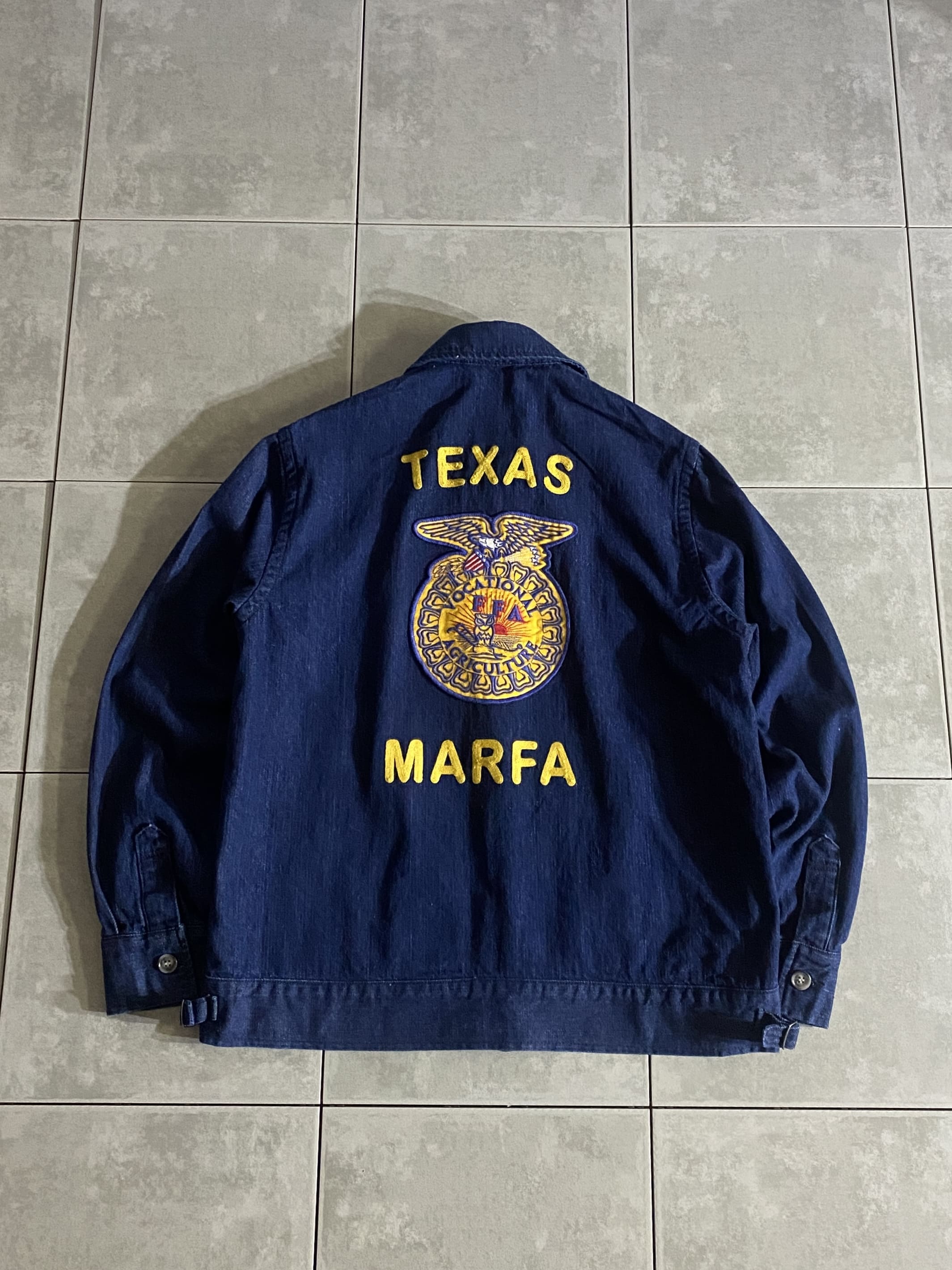 【HOUSTON】DENIM FFA JACKET