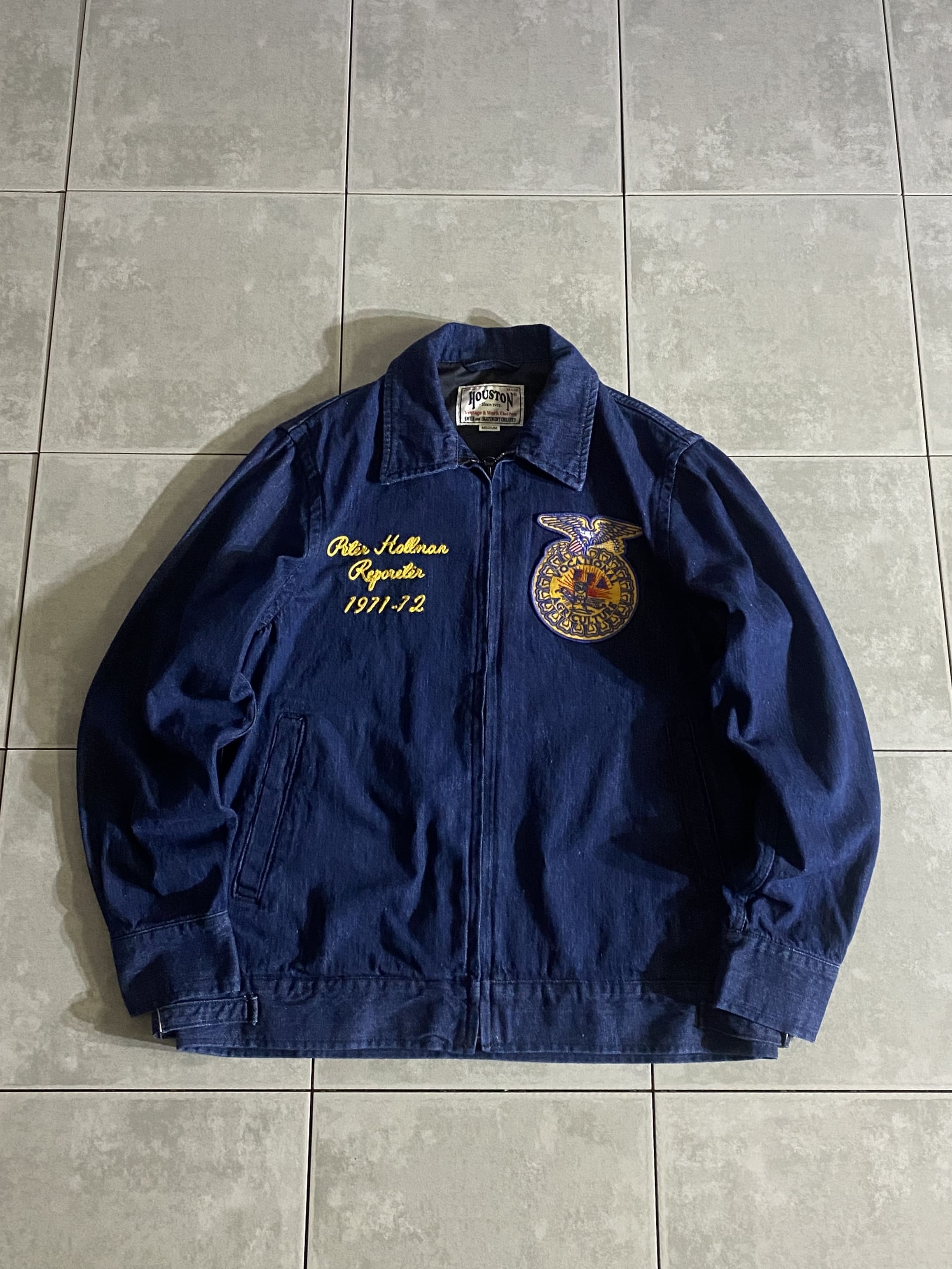 【HOUSTON】DENIM FFA JACKET