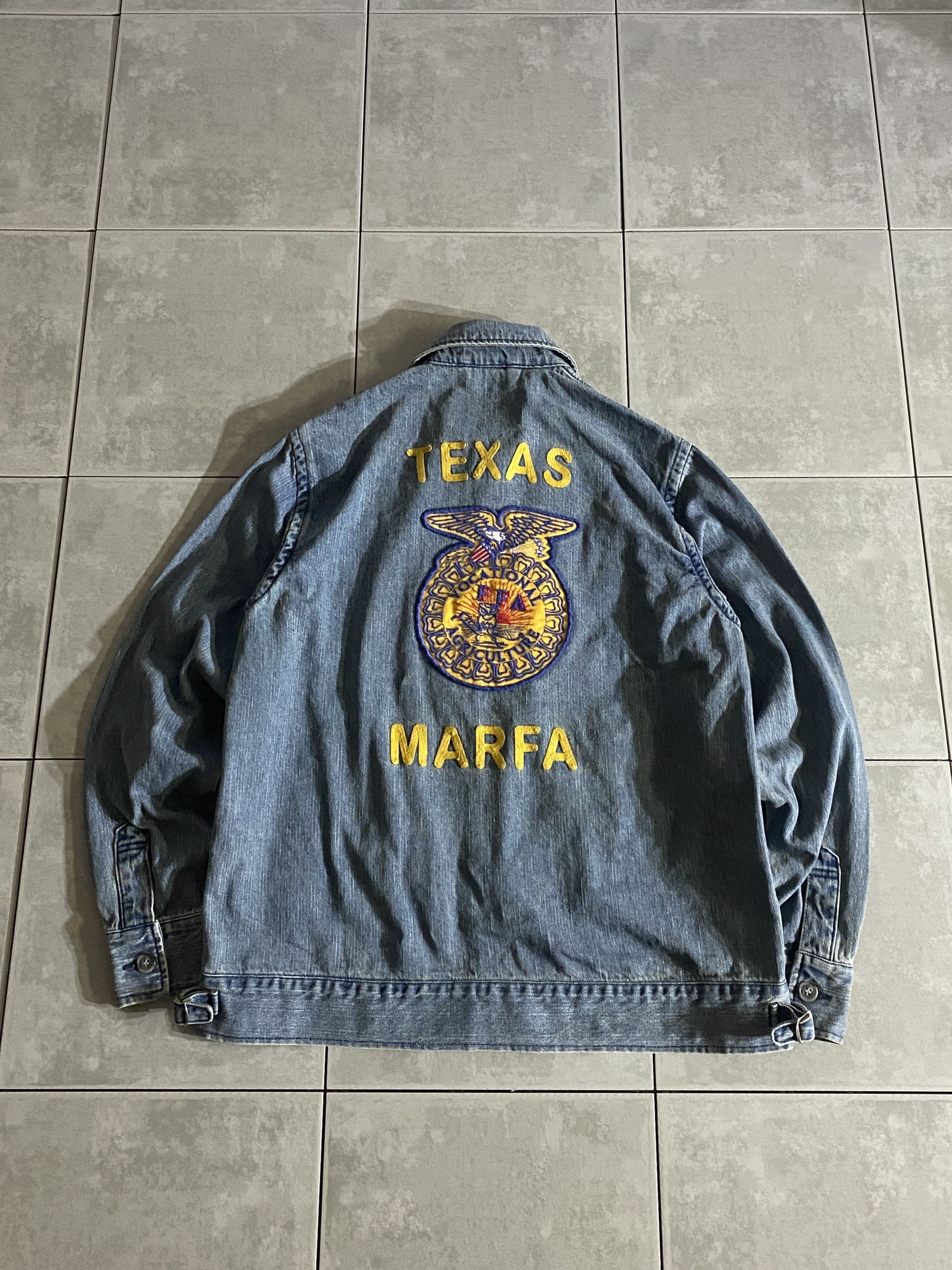 【HOUSTON】DENIM FFA JACKET