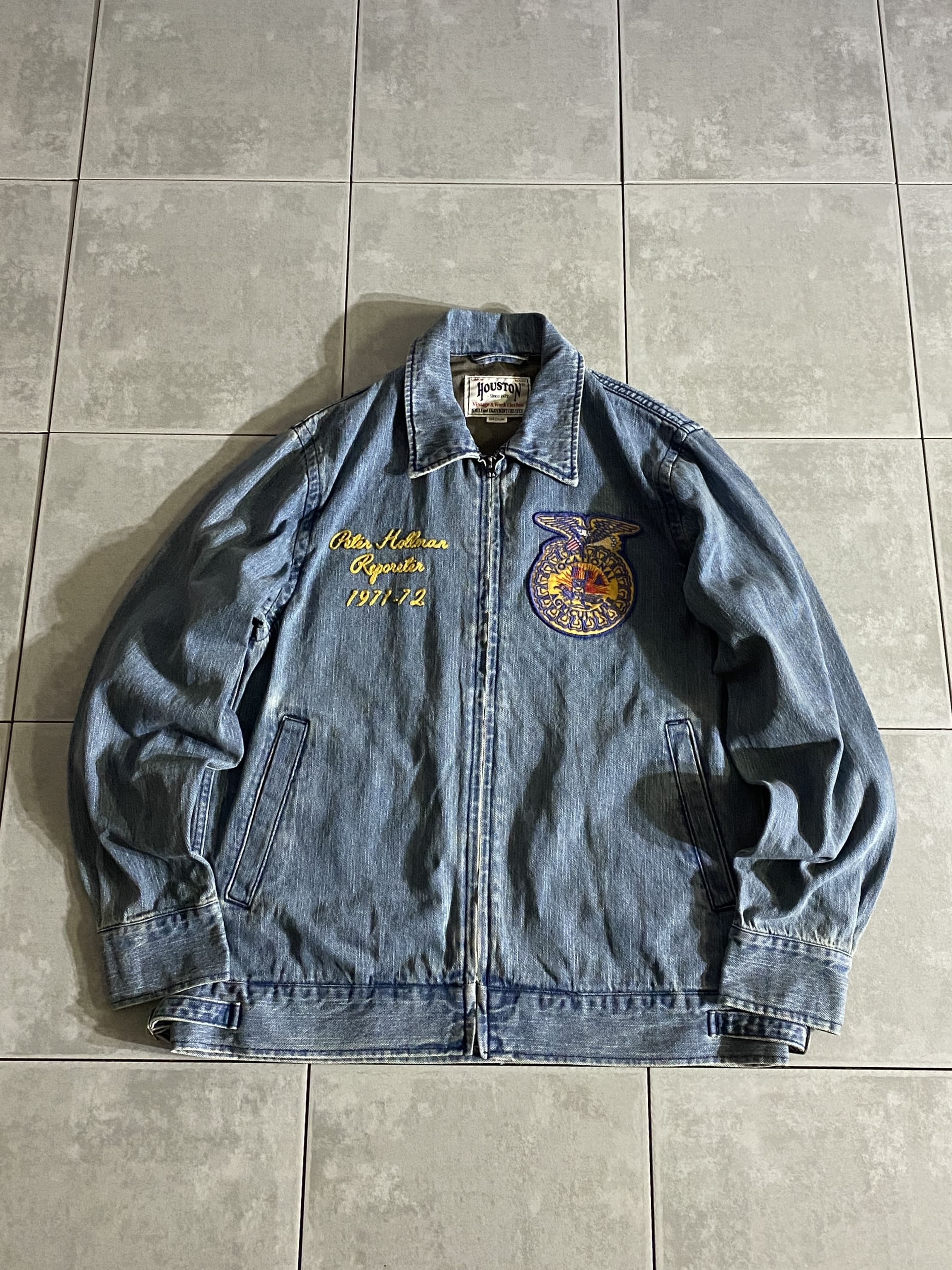 【HOUSTON】DENIM FFA JACKET