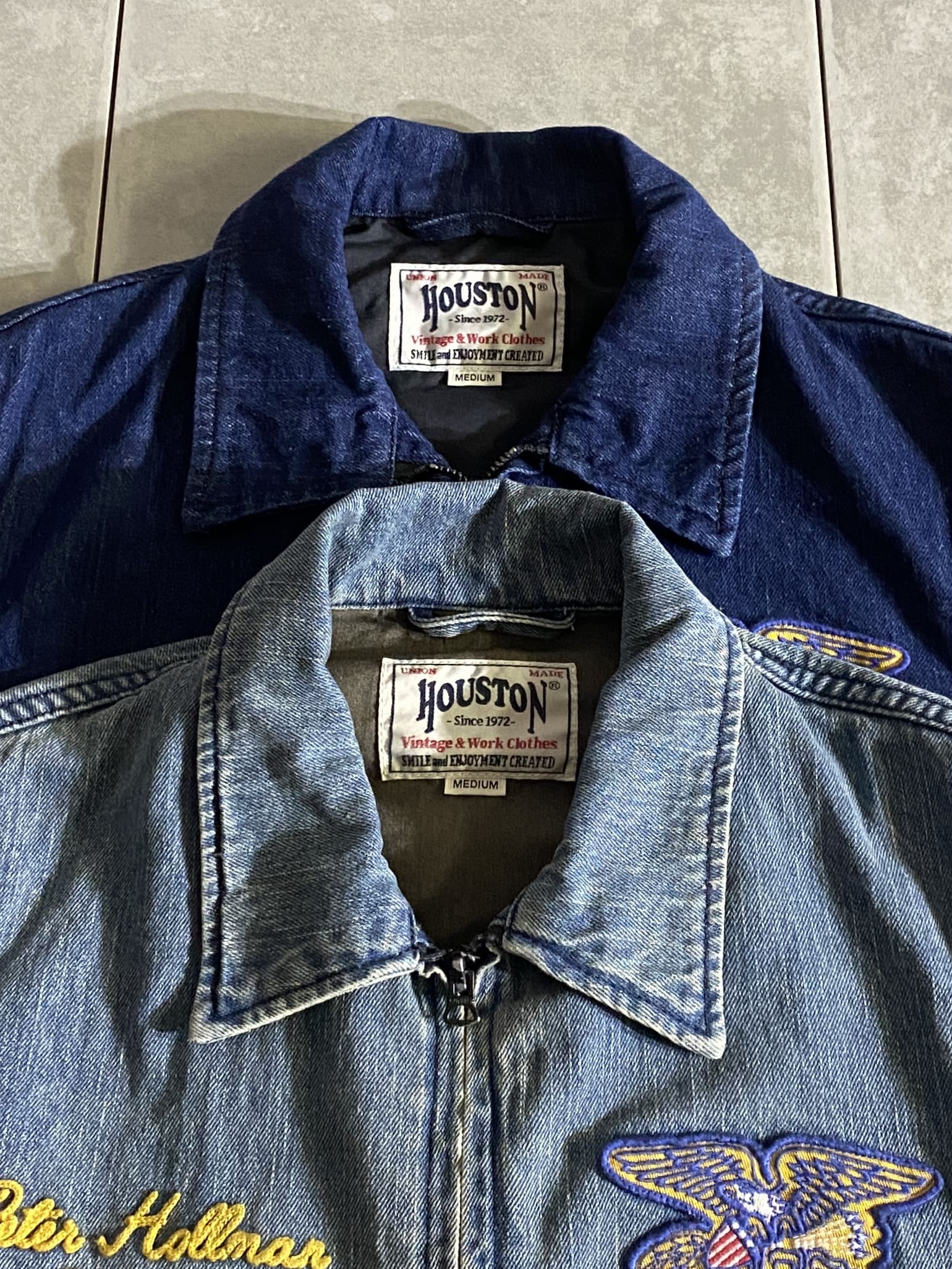 【HOUSTON】DENIM FFA JACKET