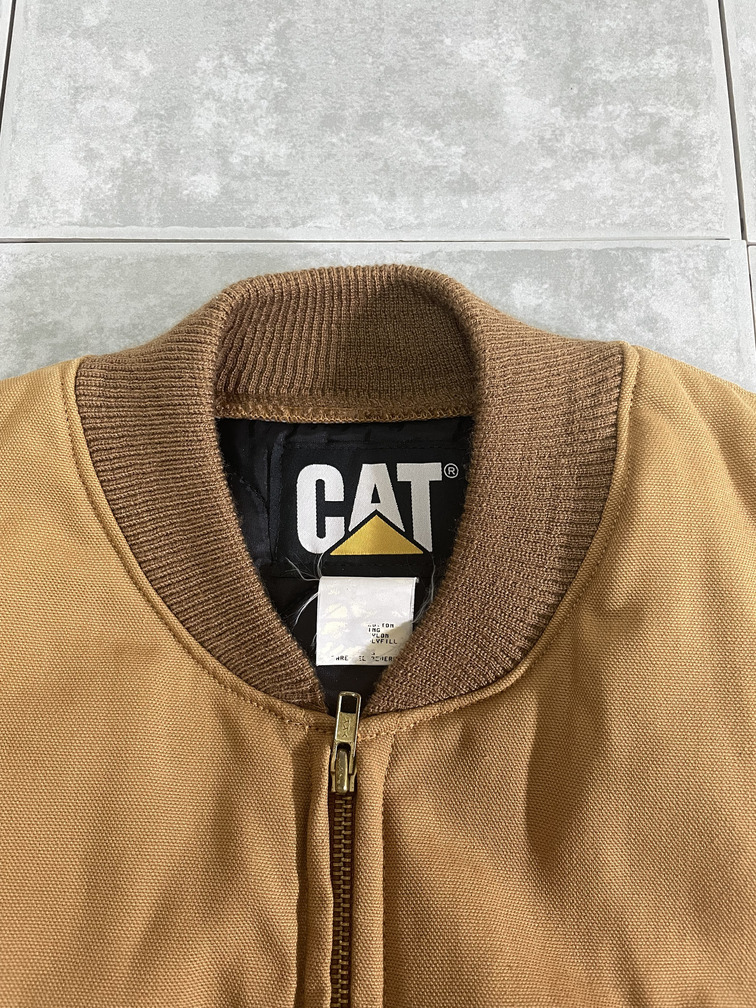 CAT ダックベスト ブラウン MADE IN USA