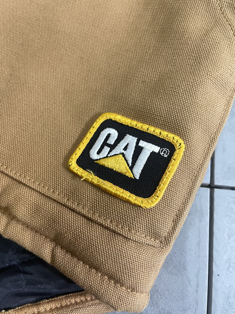 CAT ダックベスト ブラウン MADE IN USA