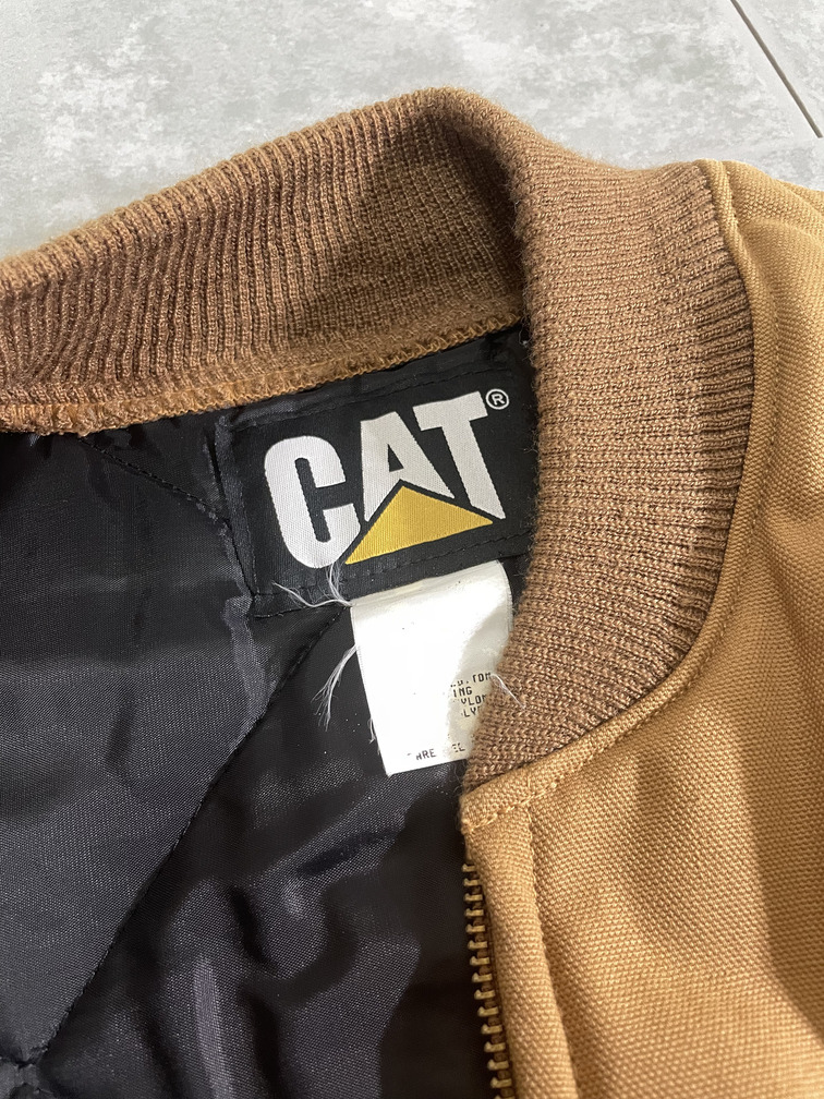 CAT ダックベスト ブラウン MADE IN USA