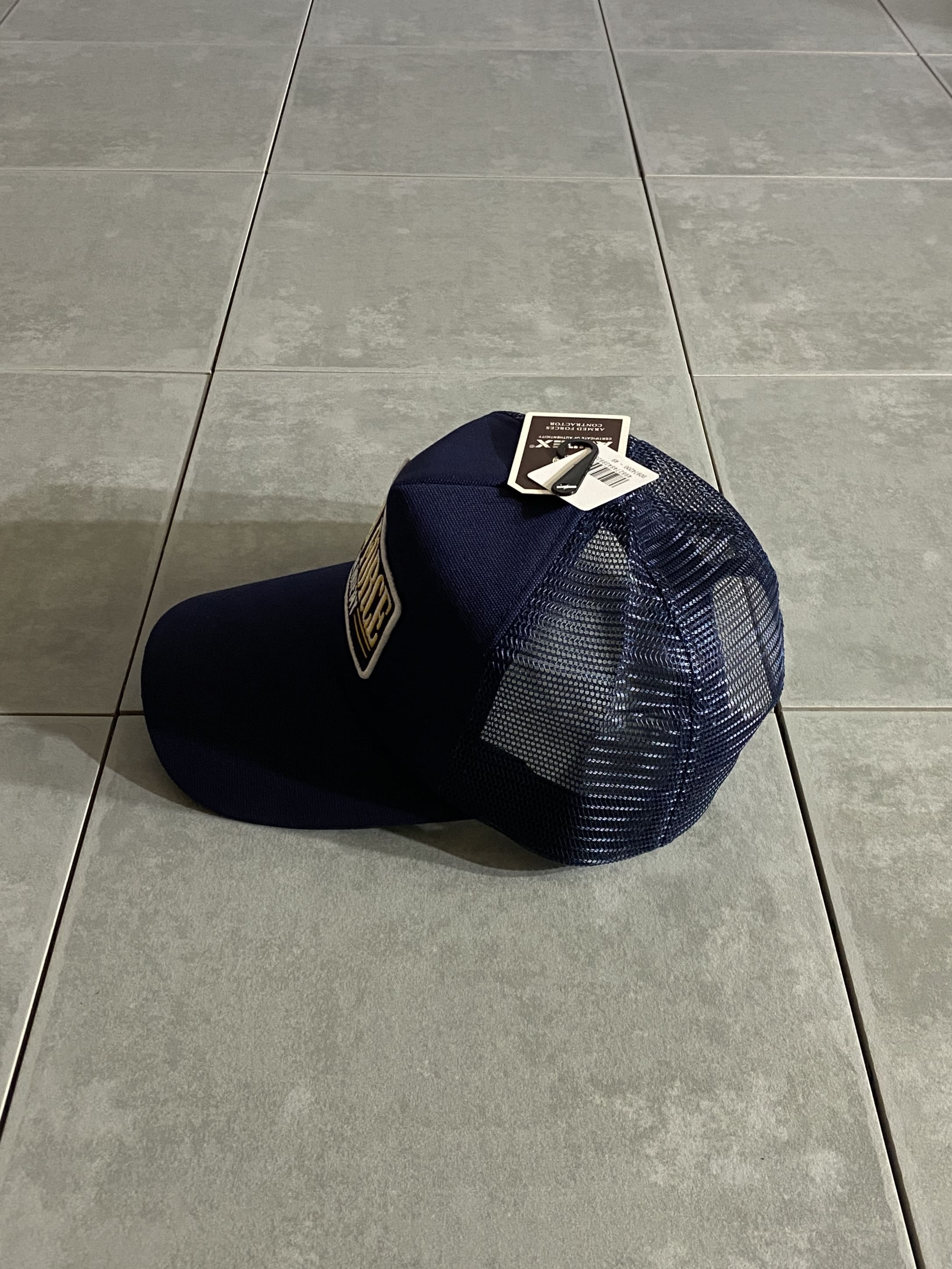 【AVIREX】AX EX AIRFORCE CANVAS MESHCAP