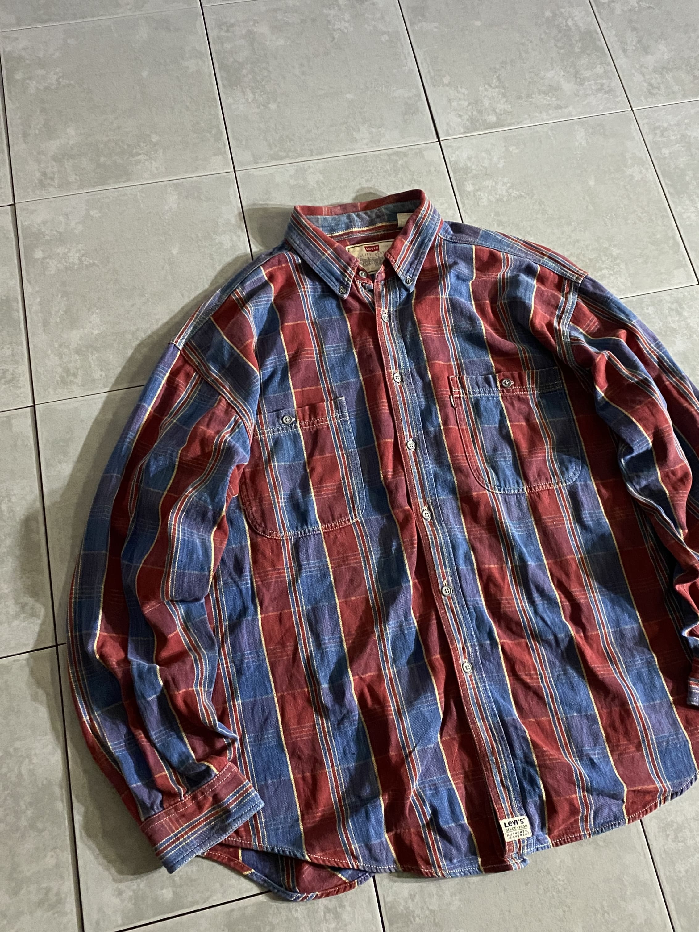 【Levis】90s Button down Shirt