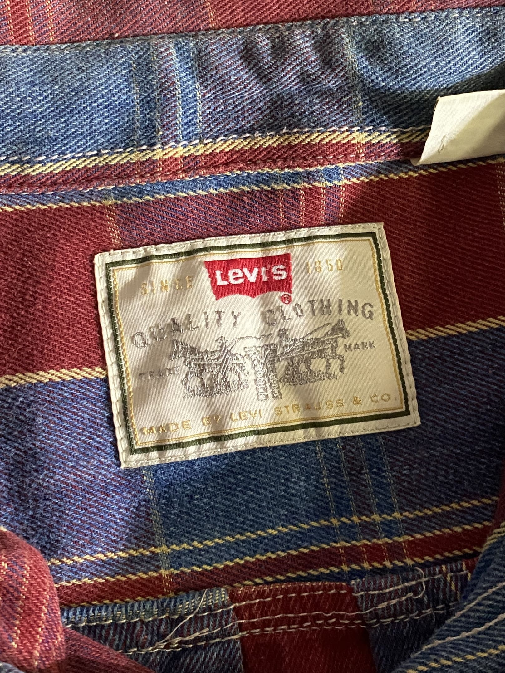 【Levis】90s Button down Shirt