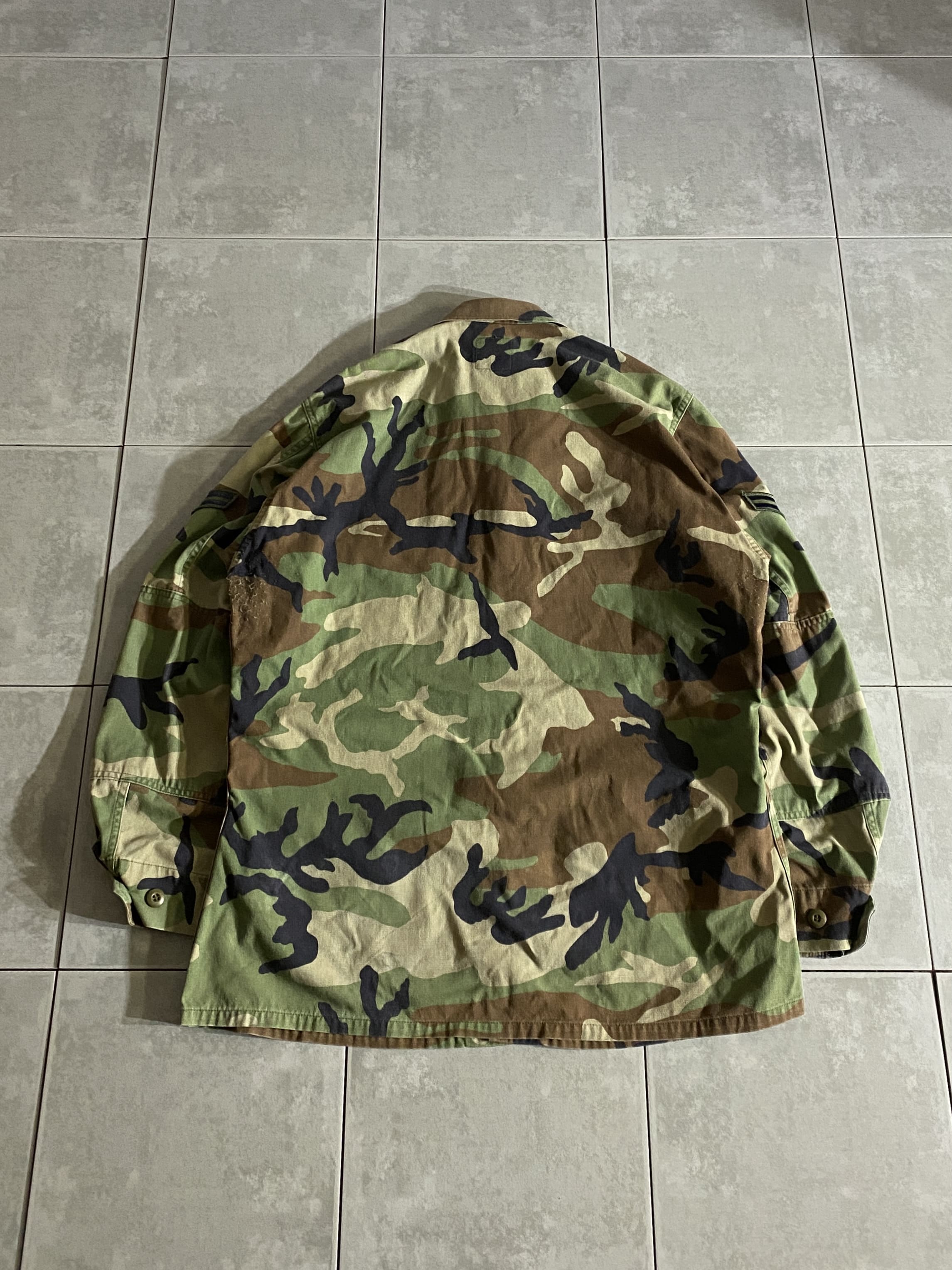 80s BDU WOODLAND CAMO JACKET 中期型