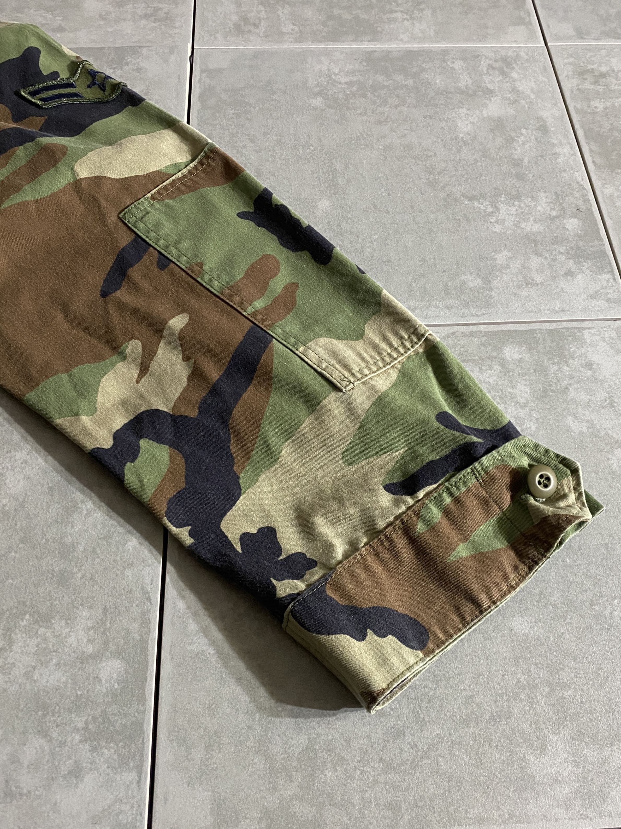 80s BDU WOODLAND CAMO JACKET 中期型