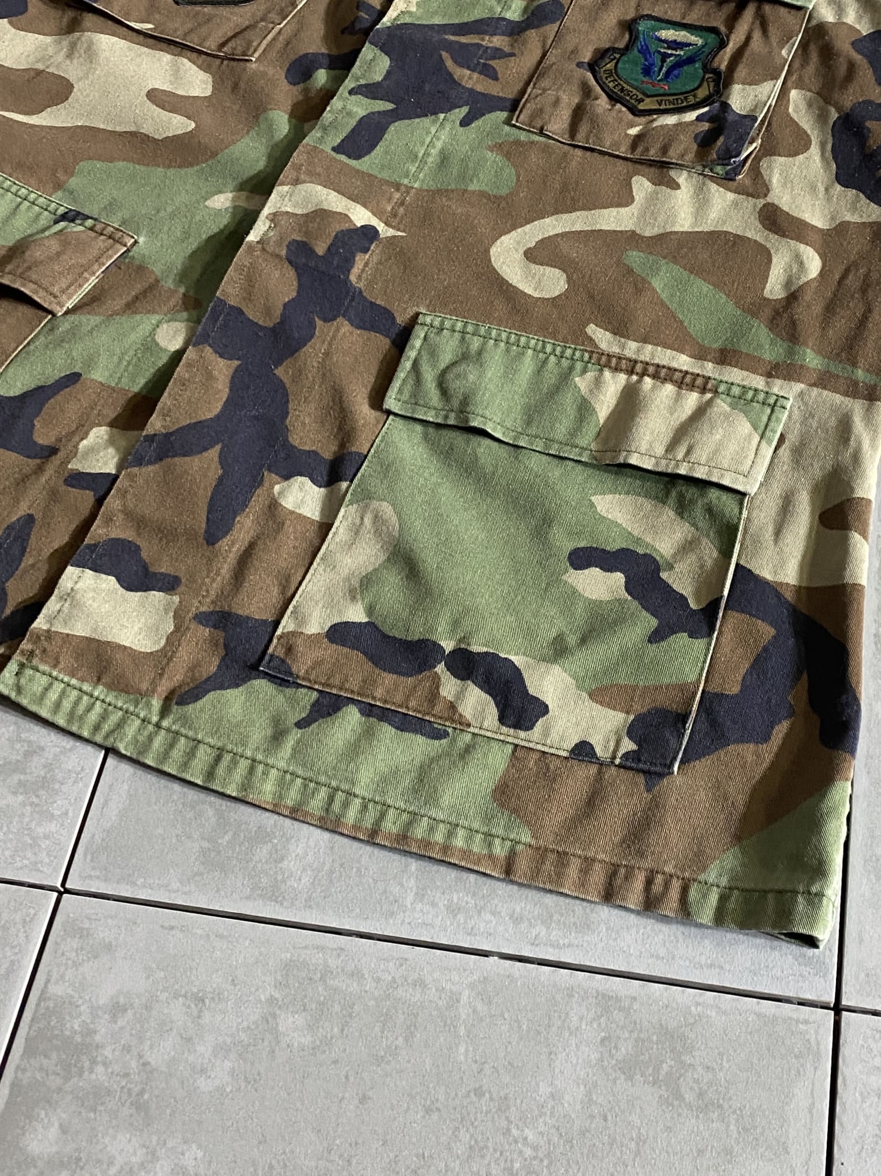 80s BDU WOODLAND CAMO JACKET 中期型