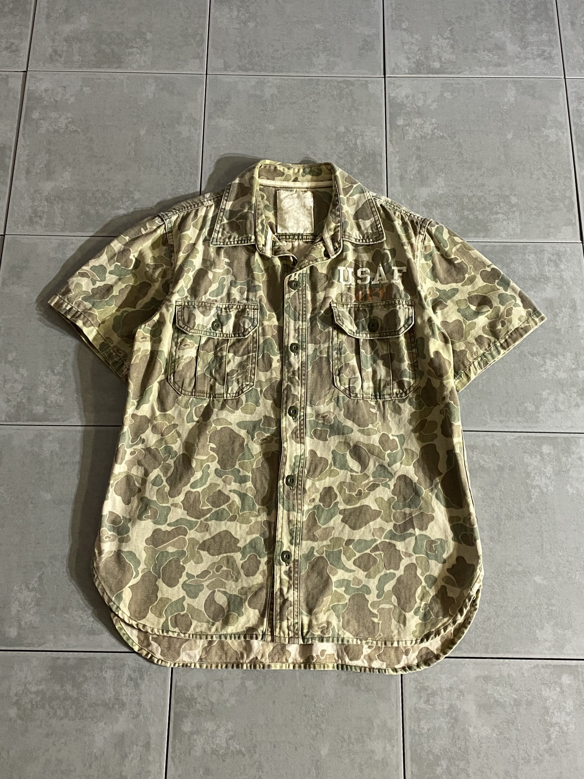 【HOUSTON】USAF MOSQUITO HBT Military Shirt