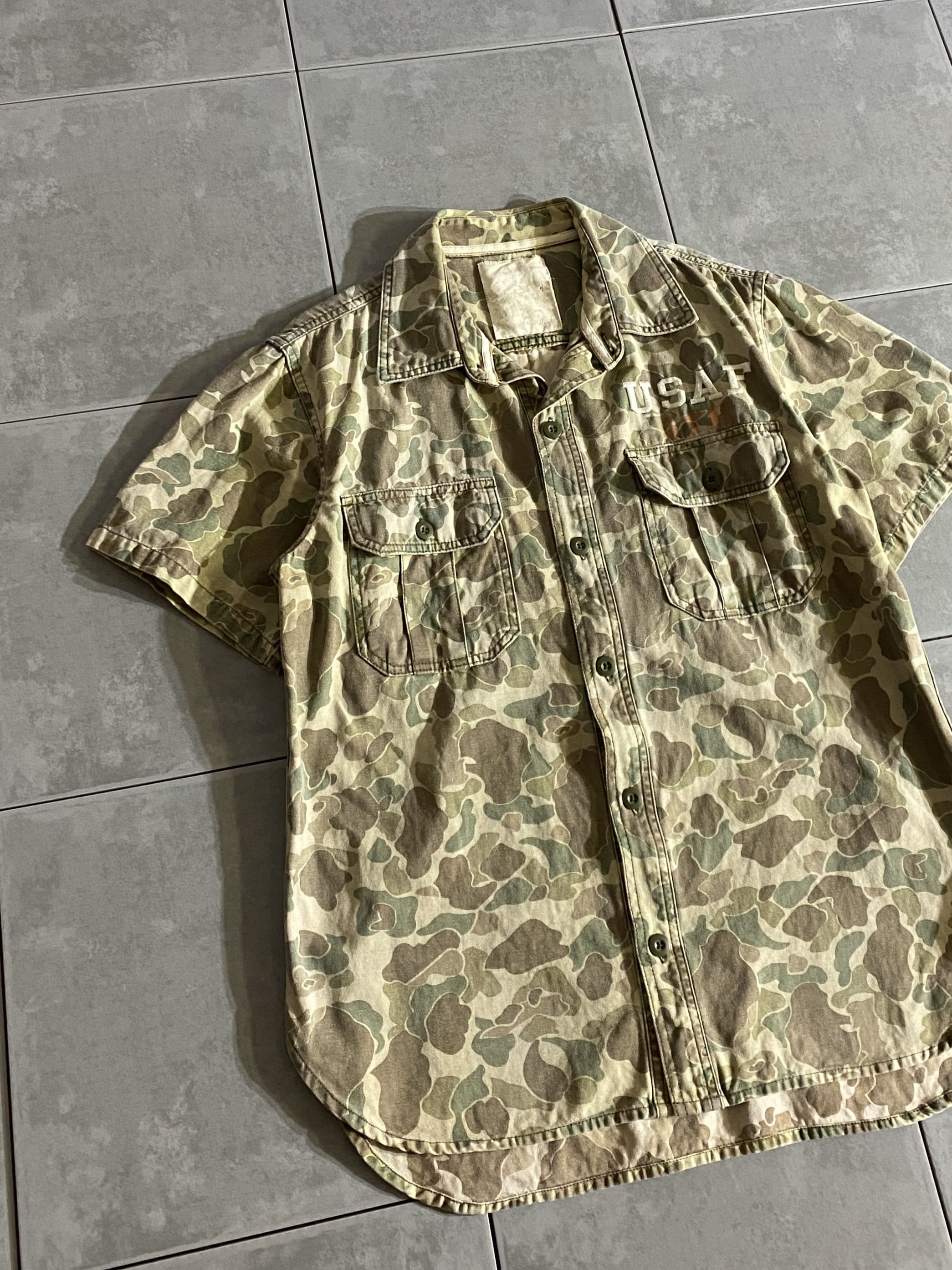 【HOUSTON】USAF MOSQUITO HBT Military Shirt