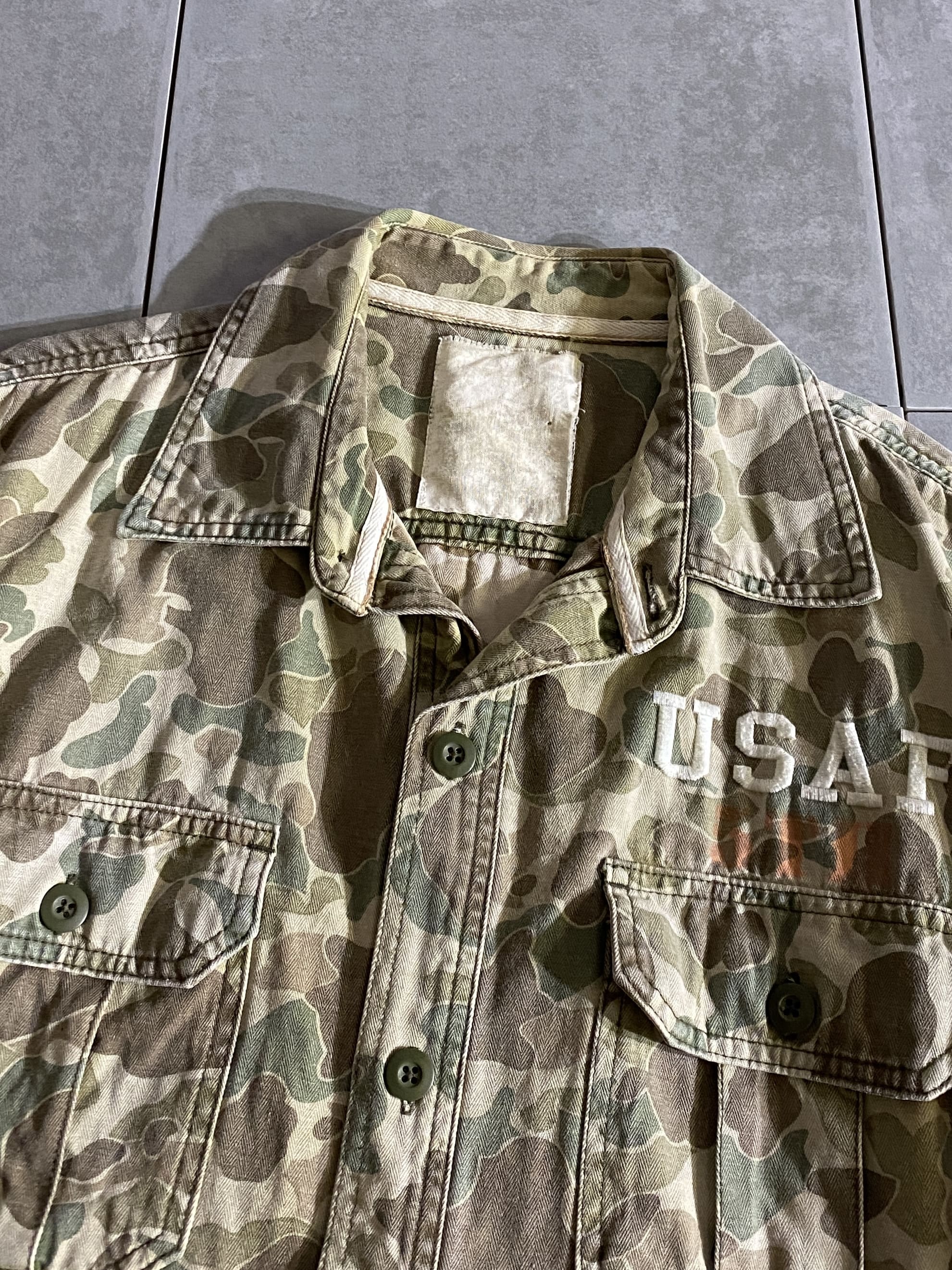 【HOUSTON】USAF MOSQUITO HBT Military Shirt