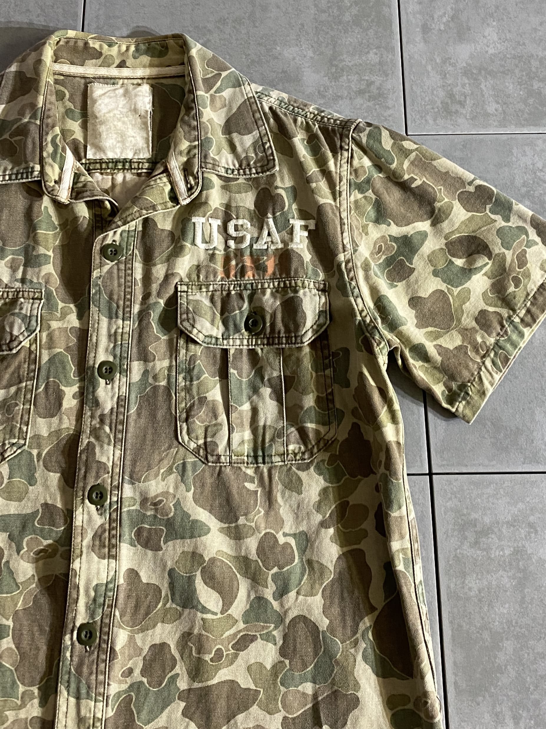 【HOUSTON】USAF MOSQUITO HBT Military Shirt