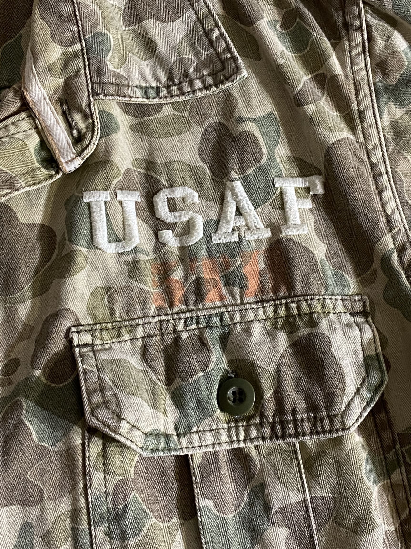 【HOUSTON】USAF MOSQUITO HBT Military Shirt