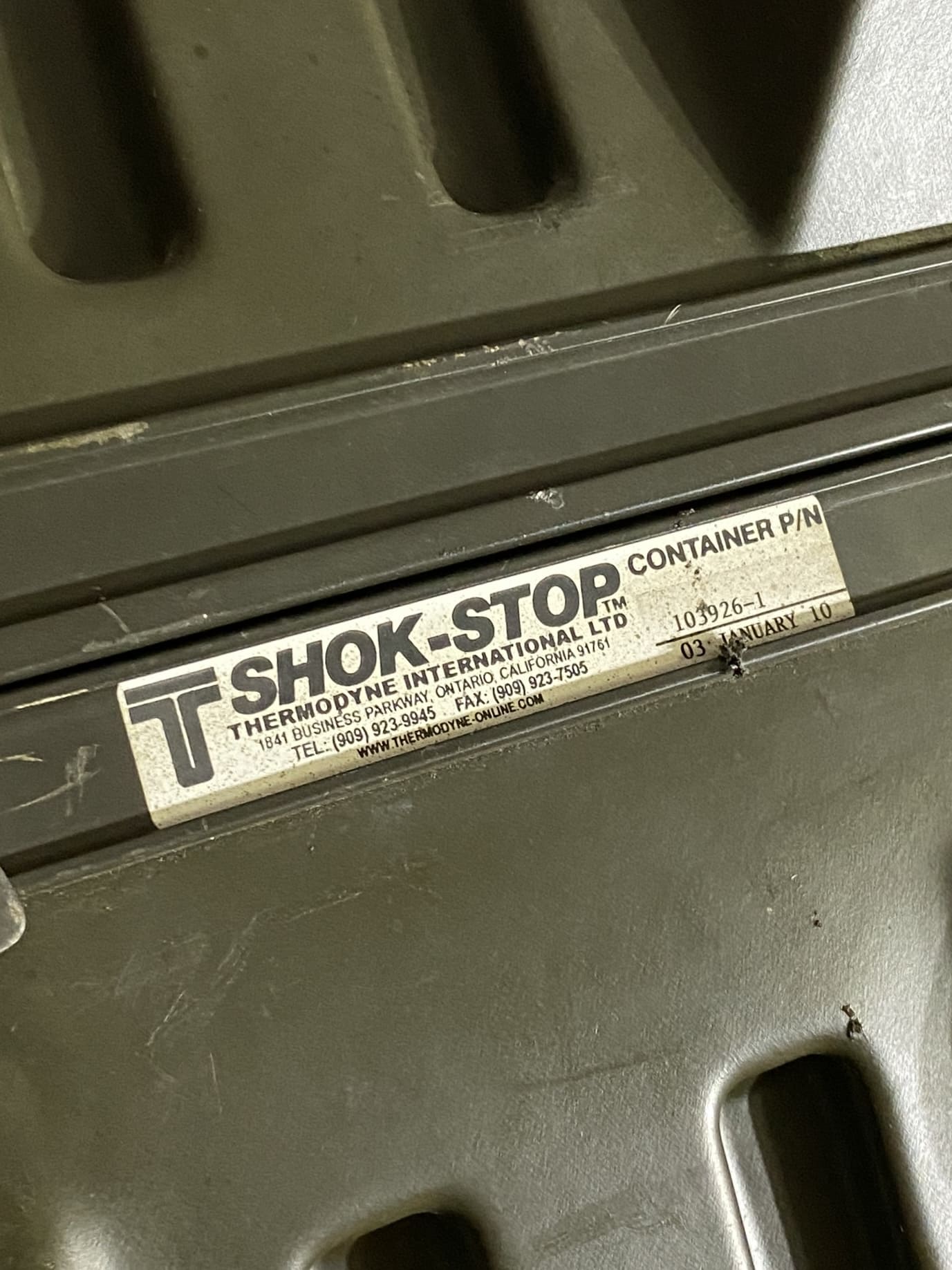 【SHOK-STOP】Military Box