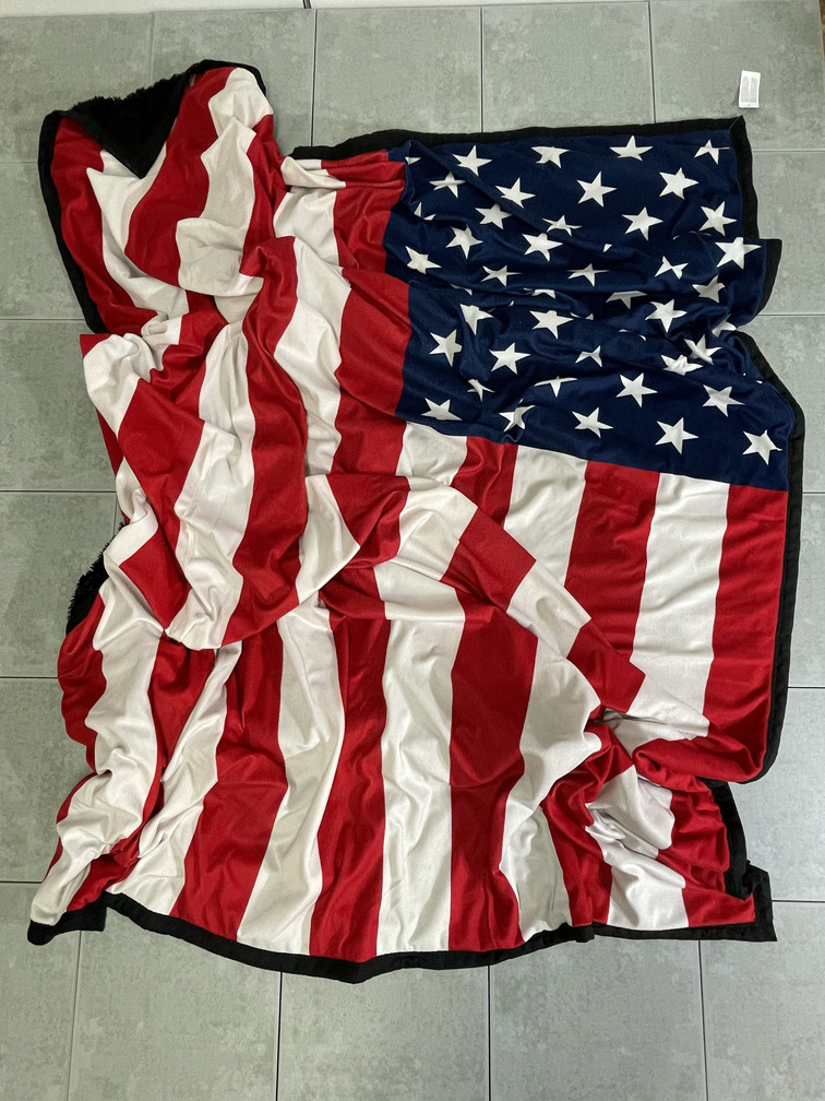 US FLAG 星条旗 ブランケット 毛布