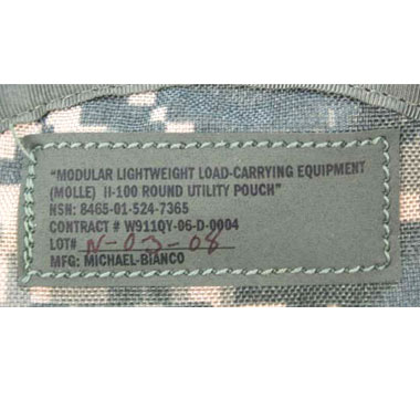 ACU MOLLE 100 ROUND POUCH 米軍払い下げ