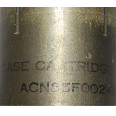 40mm 空砲 CASE CARTRIDGE M169 使用済 安全品