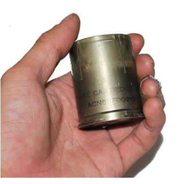 40mm 空砲 CASE CARTRIDGE M169 使用済 安全品