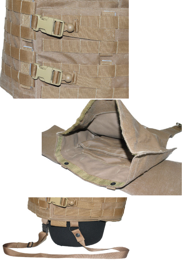 PRU-70/P22P-18 BODY ARMOR COYOTE 軍放出品