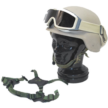 PASGT ヘルメット ゴーグル チストラップセット 米軍払い下げ品の商品 