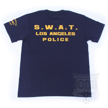 Police S.W.A.T Tシャツ ネイビ−の商品詳細｜ミリタリーショップなら