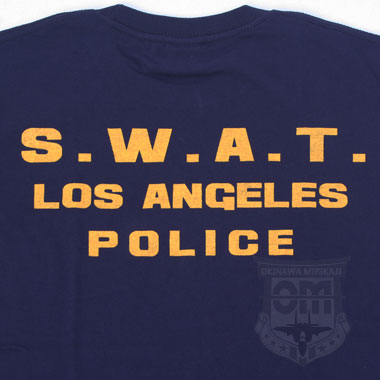 Police S.W.A.T 　Tシャツ ネイビ−