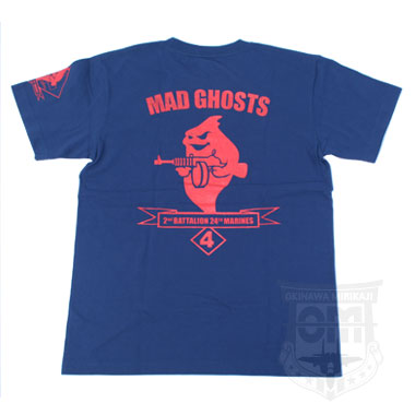 ミリタリープリントT-シャツ

MAD GHOSTS
マッド ゴースト バックプリント Tシャツ

ネイビーカラー

シカゴに本拠地を持つ第24海兵隊・第2大隊のロゴをモチーフにしたTシャツです。
同隊は戦時や国家非常事態時に、戦闘及びサポート要員を提供する予備歩兵大隊です。
創設の起源は、1922年第9回予備大隊創設から始まり、その後、第二次世界大戦・朝鮮戦争・湾岸戦争・近年のイラクでの対テロ戦争にも参加しています。


生地はUnited Athleのコットン100％で
型崩れしにくく丈夫。

また、着るほどに馴染んできますので長く
着用していけます。

 【サイズ】
 S 肩幅:約43cm 身幅:約47cm 着丈:約64cm 袖丈:約19cm
 M 肩幅:約46cm 身幅:約52cm 着丈:約69cm 袖丈:約21cm
 L 肩幅:約49cm 身幅:約55cm 着丈:約73cm 袖丈:約21cm
XL 肩幅:約55cm 身幅:約60cm 着丈:約76cm 袖丈:約21cm


※適応サイズはあくまでも目安です。

※Ｔシャツサイズの規格は日本規格です。※