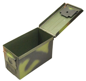 AMMO BOX M 弾薬箱 カモフラージュ 米軍 払い下げの商品詳細