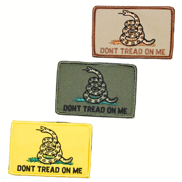 DONT TREAD ON ME 刺繍ワッペン

TAN/OD/YELOLLW

海軍(主にSEAL TEAM)や海兵隊等でパッチや旗によく使われる『ガズデン・フラッグ』と呼ばれるデザインです。

ワッペン裏地にはベルクロが付いており、ジャケットやバックなどに簡単に取り付けが可能となっております。


※注文の際は色ご指定をお願い致します。※

サイズ 9×5.5cm