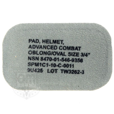 米軍放出品 軍用実物

PAD HELMET

MICH/ACHヘルメットの内側に取り付ける
衝撃クッションパット

※ご注文の際はカラー指定お願いいたします。
※イメージ画像とデザインが異なる場合がございます。
　予めご了承くださいませ。

【カラー】
グレー/グレー
グレー/ブラック

【サイズ】
サイズ:3/4(約6×10cm)
