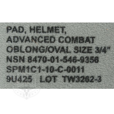 HELMET PAD 米軍放出品