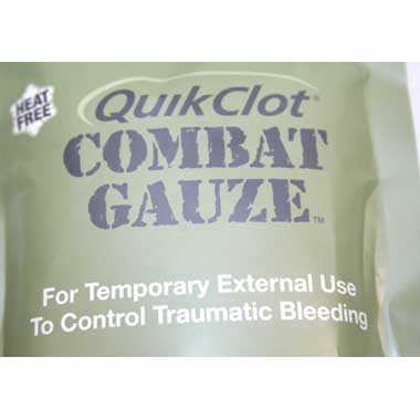 QUIK CLOT COMBAT GAUZE