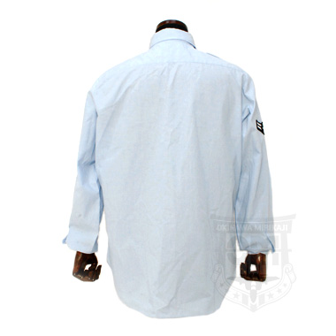 MANS LONG SLEEVE DRESS SHIRTS BLUE 1550 ドレスシャツ