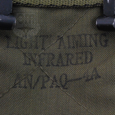 LIGHT AIMING INFRARED AN/PAQ 4A POUCH 米軍払い下げ