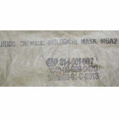 M6A2 CHEMICAL HOOD 米軍払い下げ品