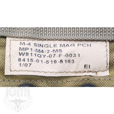 EI M4 SINGLE MAGAZINE POUCH TAN