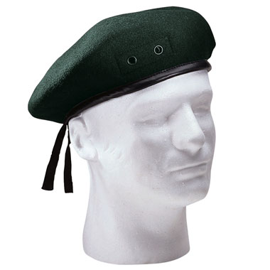 ROTHCO

ROTHCO ウールベレー帽 GREEN
G.I. STYLE WOOL GREEN BERET

グリーンカラー
コットンライナーのウールベレー帽