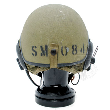 HELMET COMBAT VEHICLE CREWMAN BALLISTIC SHELL DH-132A