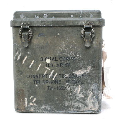 TA-182/U CONVERTER TELEGRAPH-TEREPHONE SIGNAL 米軍放出品の商品詳細