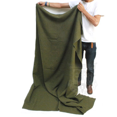 US BLANKET BED WOOL ウールブランケット　米軍放出品