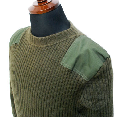 SWEAWTER SERVICE WOOL コマンドセーター 米軍放出品