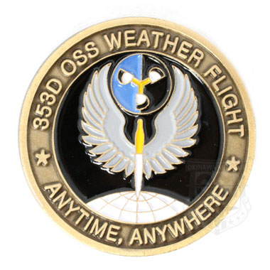 353D OSS WEATHER FLIGHT COIN 米軍放出品の商品詳細｜ミリタリーショップなら米軍放出品の専門店の沖縄ミリカジ