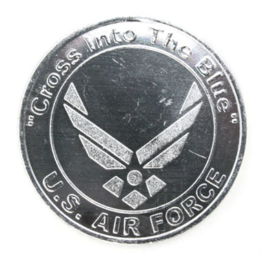 Cross Into The Blue USAF Coin 米軍払い下げ品